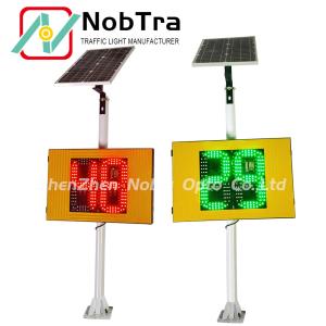 Professional Solar Radar Traffic Signal Hoop Install Ce Certification IP54