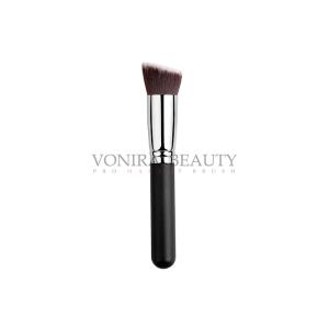 Cheap Beveled Angled Cream Buffer Brush 100% Cruelty Free Foundation Brushes for sale