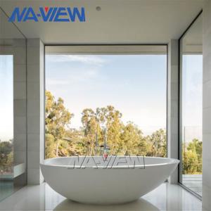 OEM Fixed Picture Framed Windows Thermal Break Aluminum Alloy