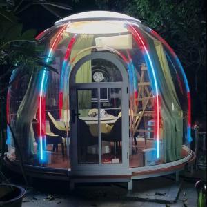 Portable Outdoor Camping Bubble Dome with Transparent PC Material and Starry Sky