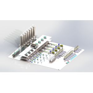 Fully Automated Smart Material Handling System For Modified Plastic Production