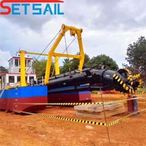 800m3 Water Flow Diesel Power Type 8inch Cutter Suction Dredger for Dredging