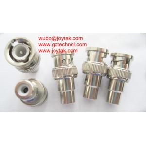 Coaxial Adapter Coaxial Adaptor BNC Male Plug To RCA Female Jack For AV System/