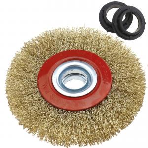 China 5 Inch Polishing Cleaning  Crimped Wire Wheel Brush For Grinders on sale