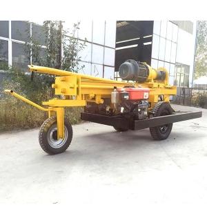 150m Depth Pneumatic Water Well Rotary Drilling Machine