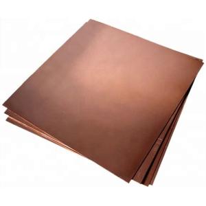 Raw C12000 C11000 C12200 C110 Copper Sheet 1.2 Mm 1.5 Mm 1.6 Mm