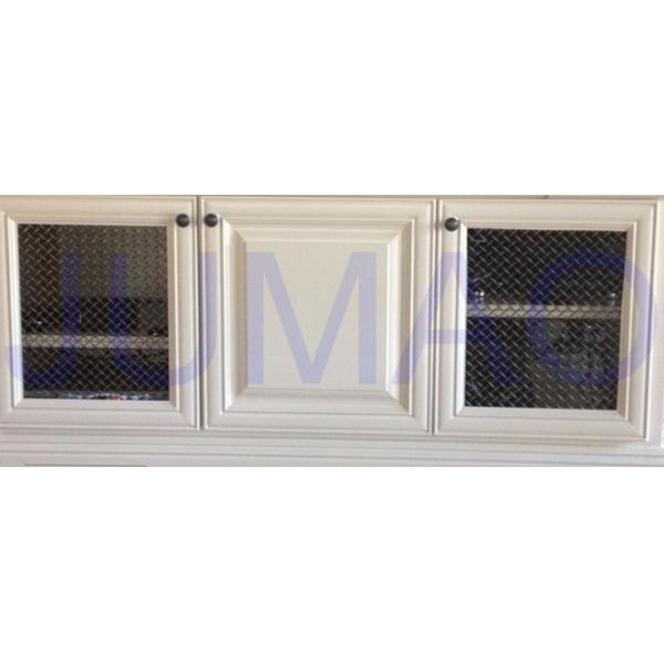 8 Mm Unique Bronze Decorative Wire Mesh Cabinet Insert Architectural Doors