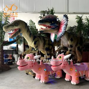 Realistic Robotic Animatronic Dinosaurs for Dino Parks and Children Amusement