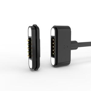 12V 3A 5 Pin Magnetic Charging Cable 2.2mm Pitch Pogo Pin USB Connector With