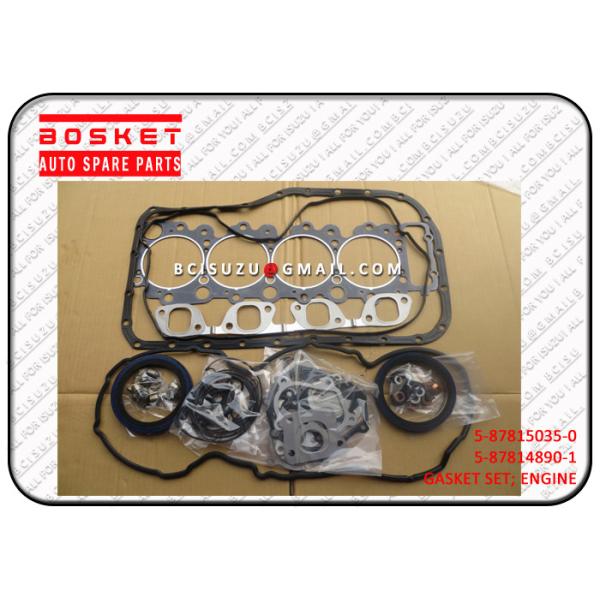 5-87815035-0 Iron Isuzu Cylinder Gasket Set For XYB 4HK1 , isuzu truck