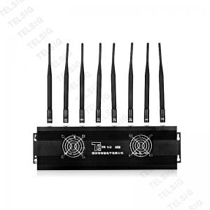 China 24 Hours Bluetooth / WIFI Signal Jammer Blocker 8 Band With Separate Switch on sale