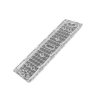 Asymmetric LED Street Light Module 75x145Degree 80in1 PC Material