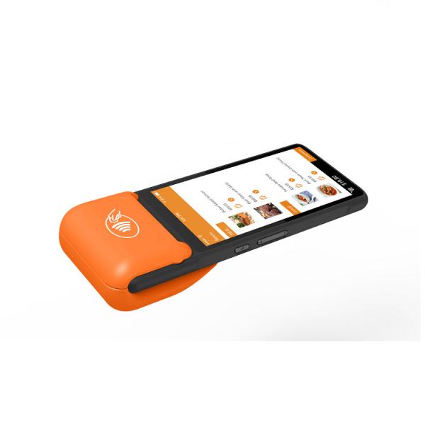 Smart Mobile Android Smart POS Terminal Touch Screen Handheld With Barcode