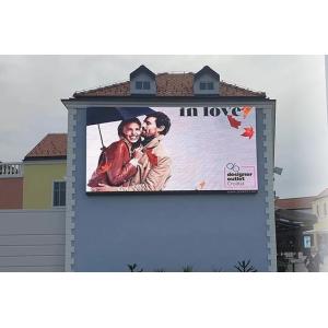 Lightweight 10000nits Front Service LED Screen Waterproof IP67 1x1m Aluminum