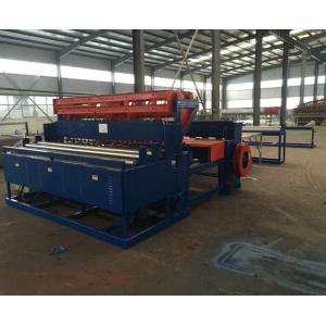 Construction Mesh Wire Mesh Welding Machine / Fully Automatic Welded Grid Panel