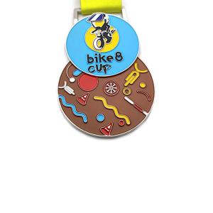 China Custom Design Your Own Zinc Alloy Medals 3D Gold Metal Award on sale
