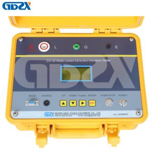 ZXC38 Yellow Color Insulation Tester Water - Cooled Generator Insulation