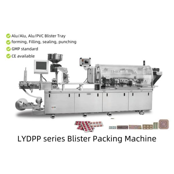 Quality Flat Blister Pharma Packaging Machine For Oral Solid Dosages with High Spped Production High Temperature Resilience and Durability wholesale