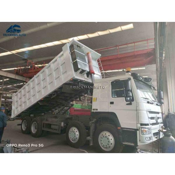 Quality 75km/h 371HP 12 Wheel Tipper Truck With One Bed wholesale