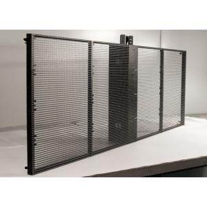 Glass Wall Transparent Led Display Ip65 160 Degree With 3 X 8mm Pixel