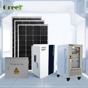 China 24 Hours Work Time 5kw Off-Grid Solar System for 10KW Load Power on sale