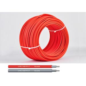 China TUV 1500V DC Solar Cable of 6mm H1z2z1-K 0.6/1.0KV AC double xlpe insulation on sale