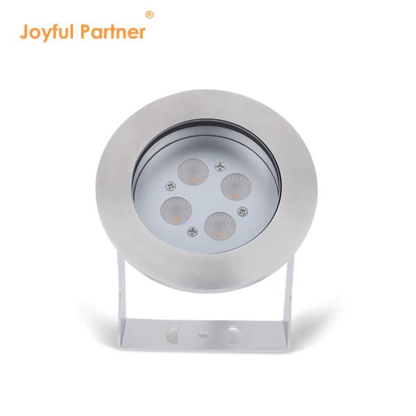 Quality Led Underwater Lamp Outdoor Fish Pond Colorful Warm White Spotlight Stainless Steel RGB Low Voltage 4W wholesale