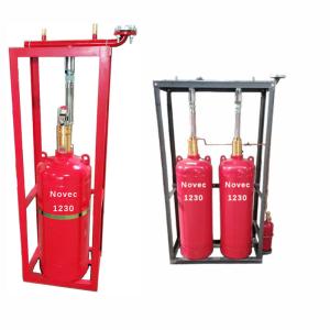 China NOVEC 1230 Fire Suppression System Red Clean Gas And Environmental Friendly on sale
