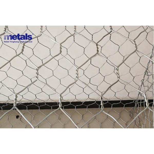 Quality Hot Dipped Galvanized Hexagonal Woven Steel Gabion Mesh 8x10 Double Twisted wholesale