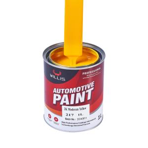 Cheap Acrylic Resin 2K Solid Paint with Liquid Coating for Plastic Coating and Automotive Applications for sale