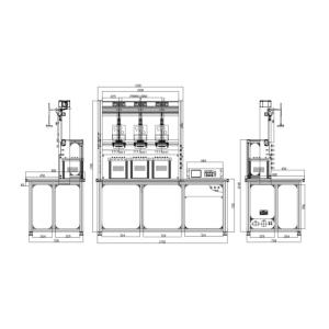 Accuracy 0.02% Energy Meter Test Bench 3 Phase With ICTs For Smart Meter