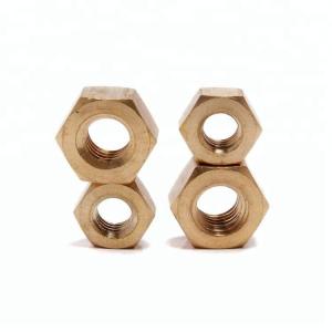 Precision DIN 934 M42 EN24034 Brass Hex Nuts