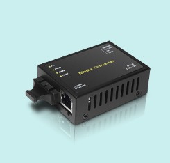 SFP To RJ45 Fiber Optic Media Converter Single Mode Simplex Duplex 10M 100M