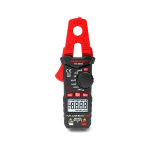 HT200D AC DC Clamp Meter , Mini Clamp Meter With Resistance Data Max Hold /