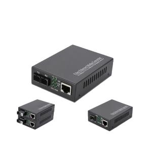 1.25G SFP Fiber Media Converters LC Connector Tx1550nm DFB Singlemode 3.3V Power