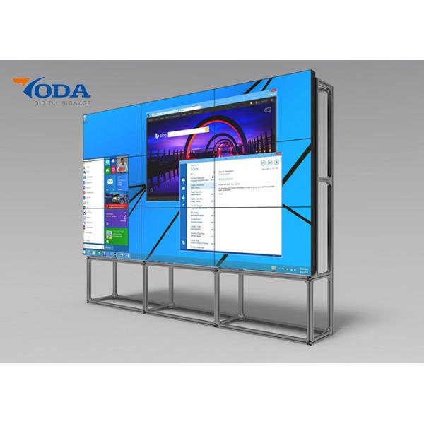 3.5MM Bezel LCD Video Wall Display 75 Inch 500cd/m2 Brightness 12 Months