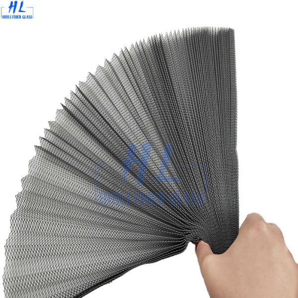 Yarn Diameter FB 0.28MM PE 0.19MM Customizable Folding Screen Mesh Suitable for