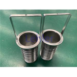 Wedge Wire Basket Wire Screen Dia 98mm From Inside To Outside For Pipeline