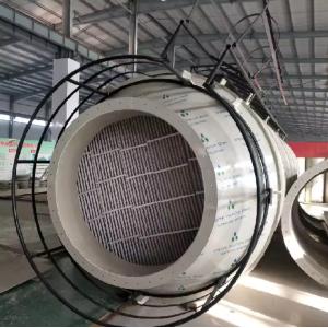 FRP GRP Mini Exhaust FRP Desulfurization Tower / Purification Gas Scrubber