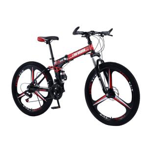 China Suspension Fork Aluminum Mountain Bike , 21 24 Speed Mountain Bicycle on sale