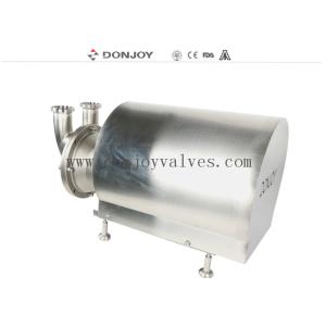 CIP stainless steel hygienic pump with self priming function with 316L