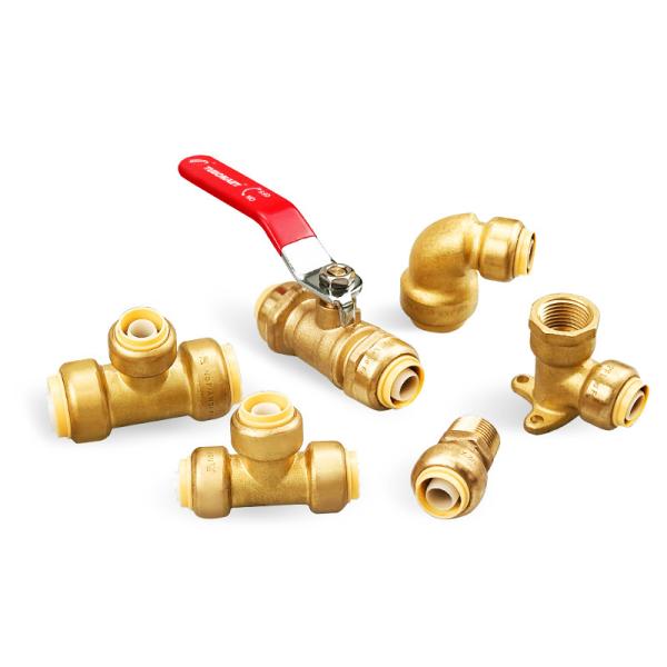 Full Range Coupler Plumbing Materials Brass Plumbing Materials Shark Bite Push