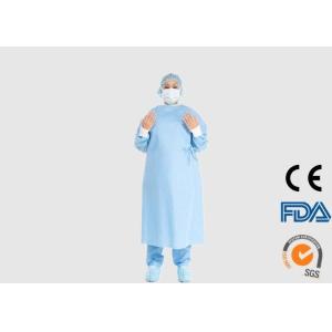 Disposable Surgical Gown Custom Size Various Color For Medical / Hospital