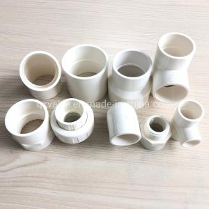 Plastic Water Connection Joint 1" PVC Male Adapter Pipe Fittings with Round Head