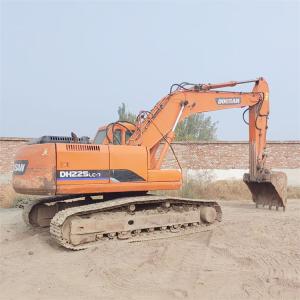 22 Ton Crawler Chain Doosan DH225 Excavator with Original Hydraulic Valve in