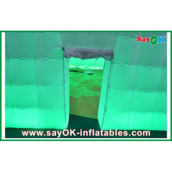 Inflatable Party Decorations Led Lighting Inflatable Photo Booth , Exhibition Blow Up Photo Booth
