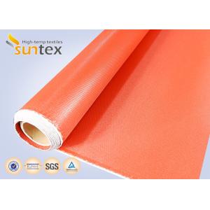 Silicone Rubber Coated Fabric Provides Insulation For Pipes , Valves And Joints