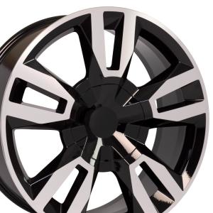 China 2020 Gloss Black Chevy Suburban RST Chevrolet Replica Wheels 22 Inch 6x5.5 +24 on sale