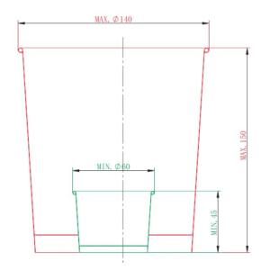 Embossing Double Wall Cup Forming Machine 120-150Pcs/Min