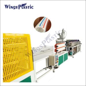 China PVC Fiber Reinforced Hose Extrusion Production Line Plastic Hose Manufacturing on sale